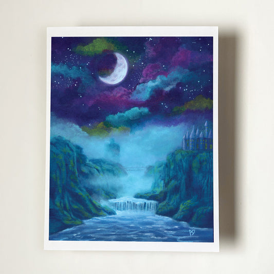 Crescent Mists - Fine Art Print