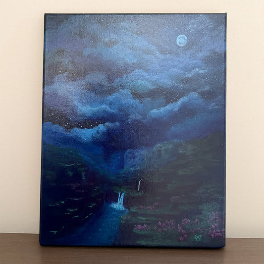 Falling- Original Acrylic Painting