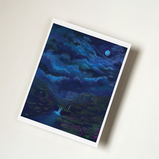 Falling - Fantasy Landscape Fine Art Print