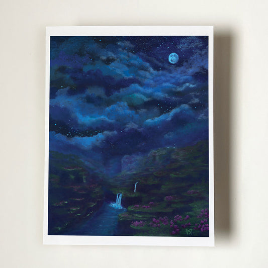 Falling - Fantasy Landscape Fine Art Print