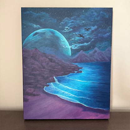 Moon Dancers — Original Acrylic Painting