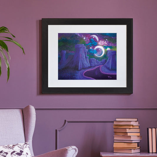 Purple Planet – Fine Art Print