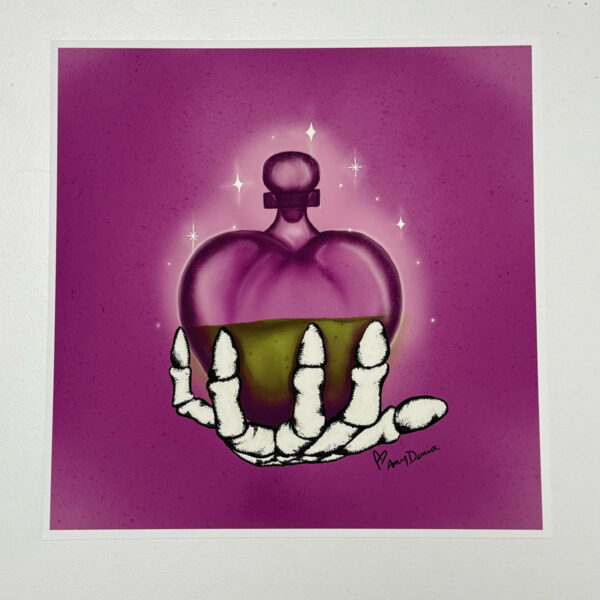 Love Potion digital illustration art print