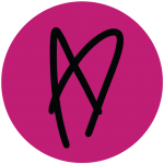Amy Denise Icon Logo Pink